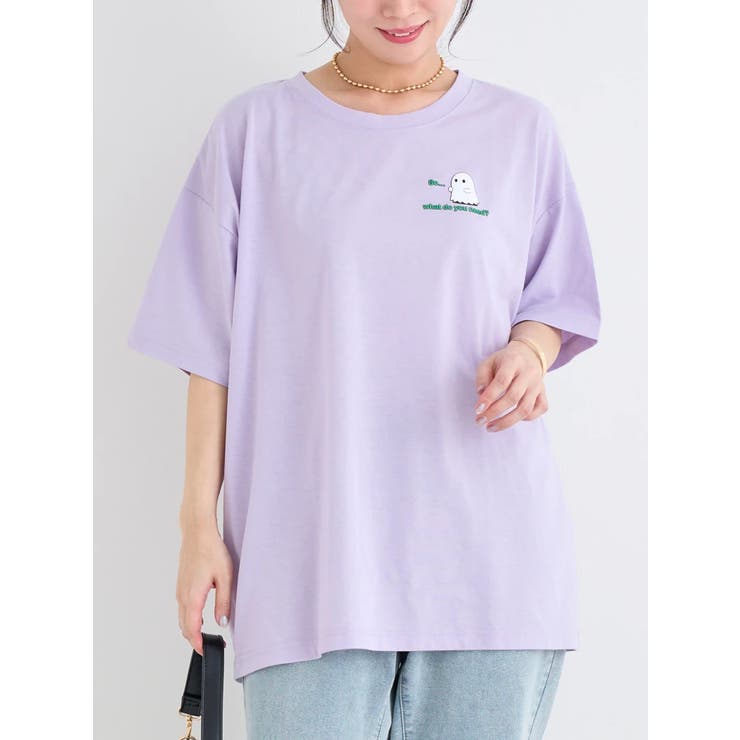 BACKオバケプリントTシャツ | Re-J＆SUPURE | 詳細画像10 