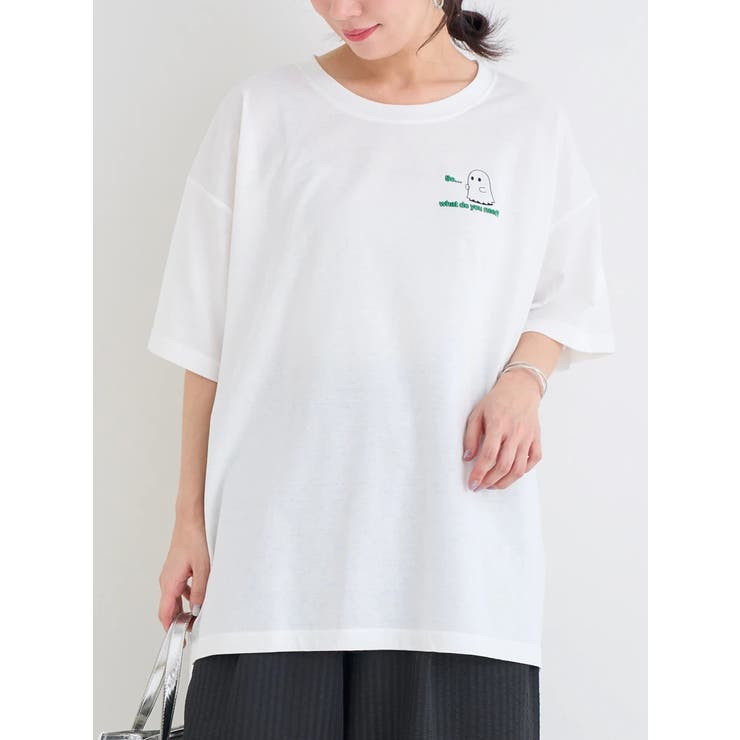 BACKオバケプリントTシャツ | Re-J＆SUPURE | 詳細画像17 