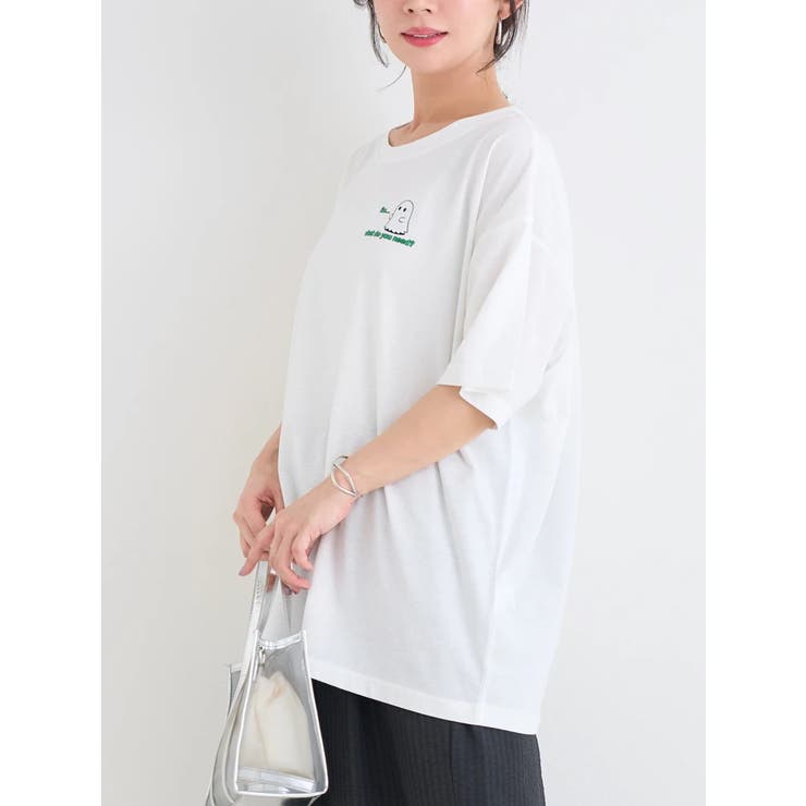 BACKオバケプリントTシャツ | Re-J＆SUPURE | 詳細画像18 