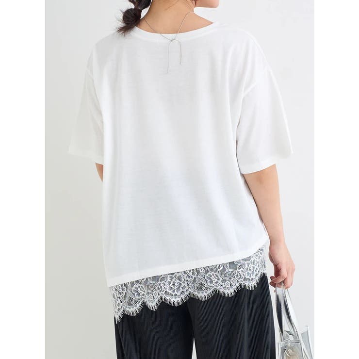 イレヘムレースロゴプリントTシャツ | Re-J＆SUPURE | 詳細画像5 