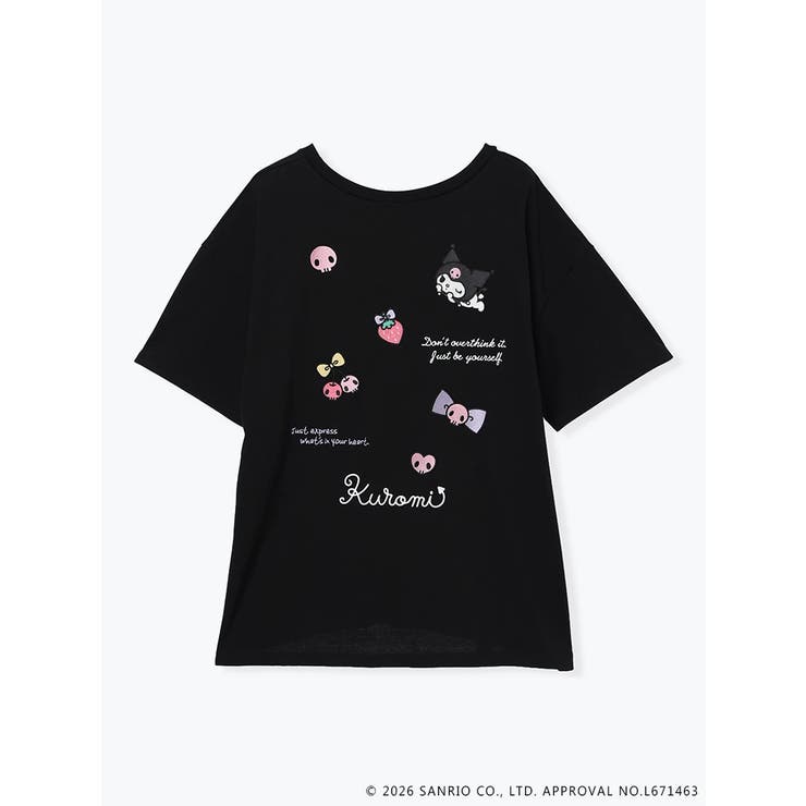 【サンリオキャラクターズ】バックランダム刺繍Tシャツ | Re-J＆SUPURE | 詳細画像12 