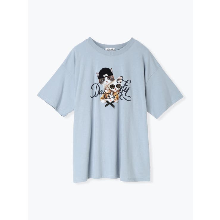 お洒落ネコプリントTシャツ | Re-J＆SUPURE | 詳細画像22 