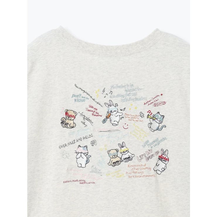 アニマル刺繍Tシャツ | Re-J＆SUPURE | 詳細画像6 