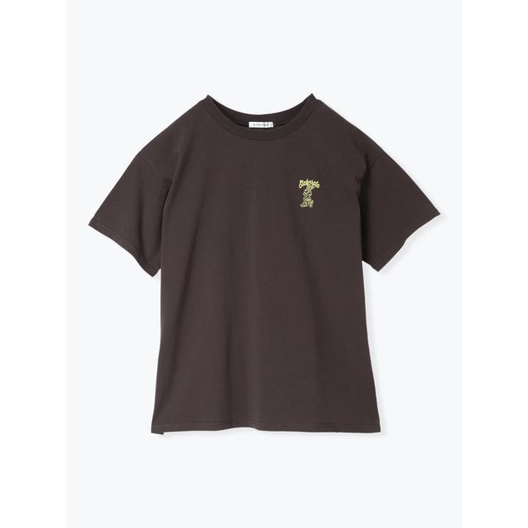 フェイクレザーロゴ刺繍ウサギTシャツ | Re-J＆SUPURE | 詳細画像19 