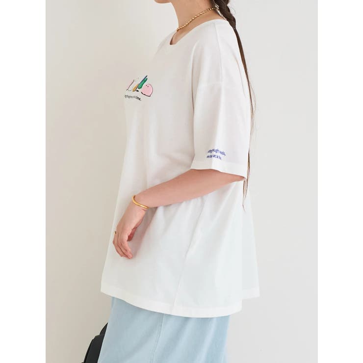 カラフルオバケ発泡プリントTシャツ | Re-J＆SUPURE | 詳細画像8 