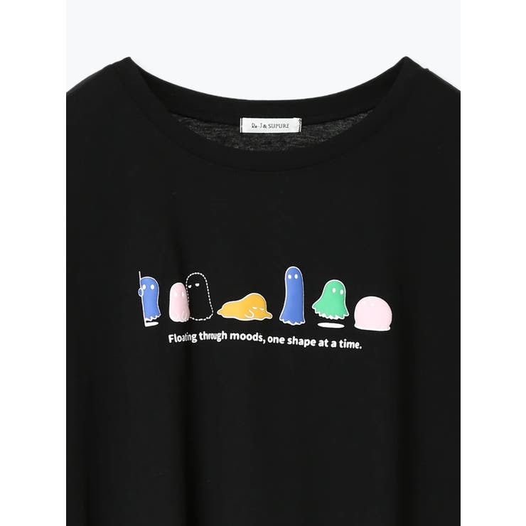 カラフルオバケ発泡プリントTシャツ | Re-J＆SUPURE | 詳細画像16 
