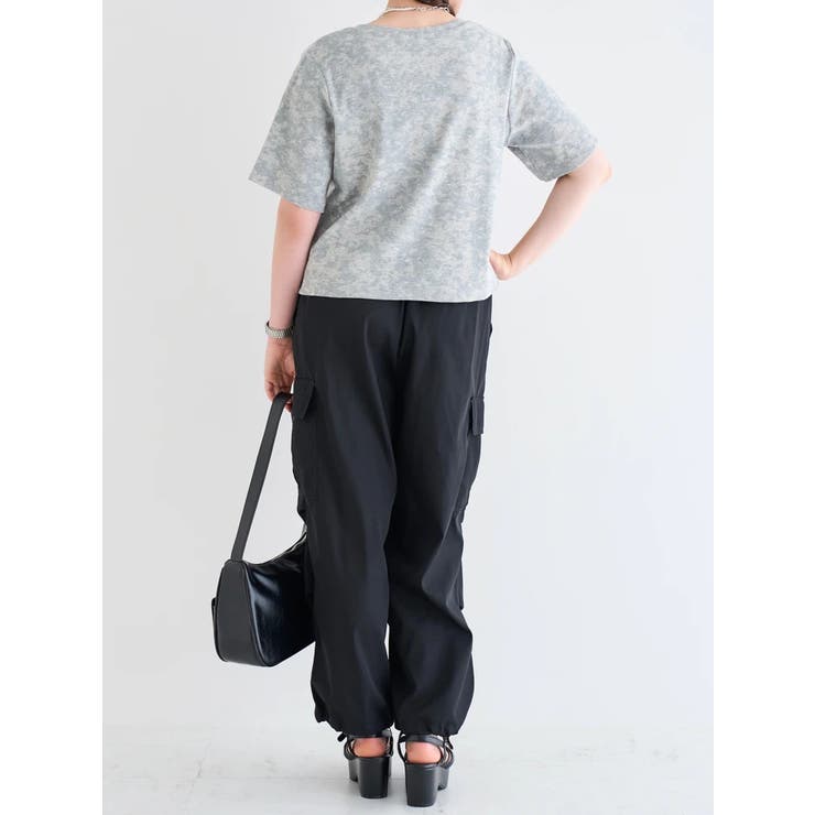 ラメテレコラインストーンロゴTシャツ | Re-J＆SUPURE | 詳細画像9 