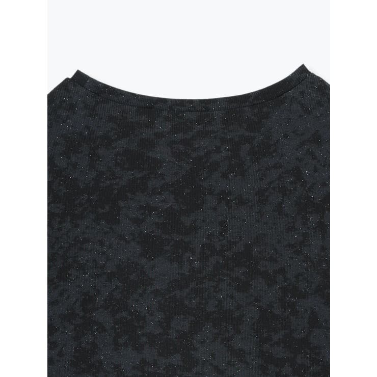 ラメテレコラインストーンロゴTシャツ | Re-J＆SUPURE | 詳細画像6 