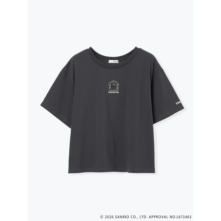 【サンリオキャラクターズ】クルーネック刺繍Tシャツ | Re-J＆SUPURE | 詳細画像4 