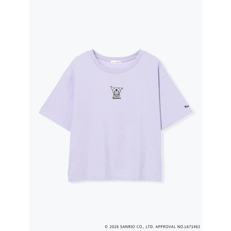【サンリオキャラクターズ】クルーネック刺繍Tシャツ | Re-J＆SUPURE | 詳細画像5 