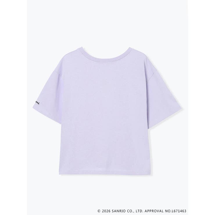 【サンリオキャラクターズ】クルーネック刺繍Tシャツ | Re-J＆SUPURE | 詳細画像6 