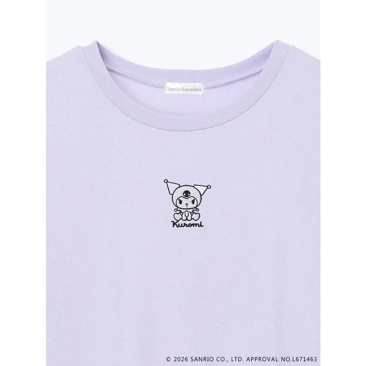 【サンリオキャラクターズ】クルーネック刺繍Tシャツ | Re-J＆SUPURE | 詳細画像7 