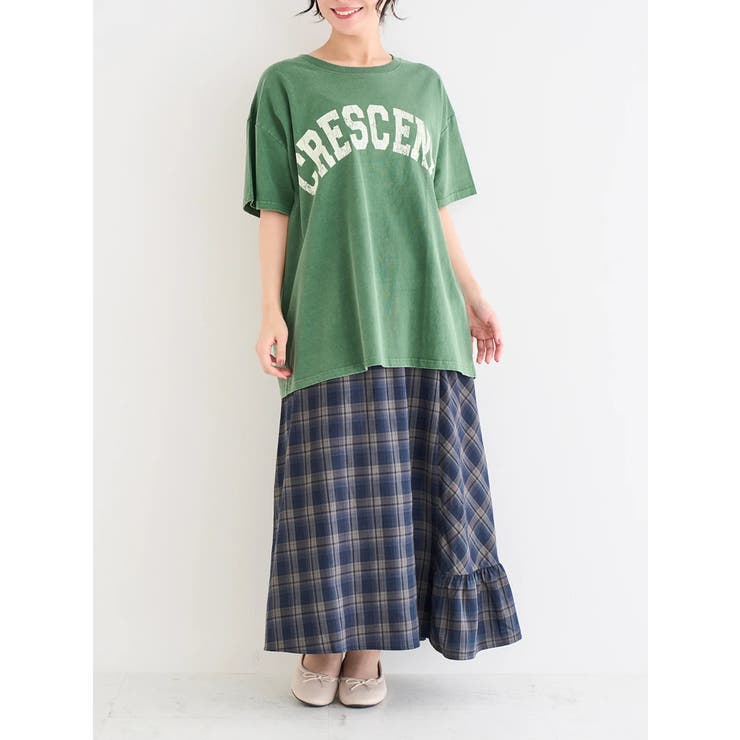 ピグメント加工風ロゴプリントTシャツ | Re-J＆SUPURE | 詳細画像29 