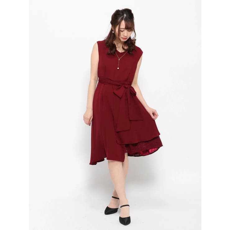 裾レース切替ドレス 品番 Plmw Ludic Park ルディックパーク のレディースファッション通販 Shoplist ショップリスト