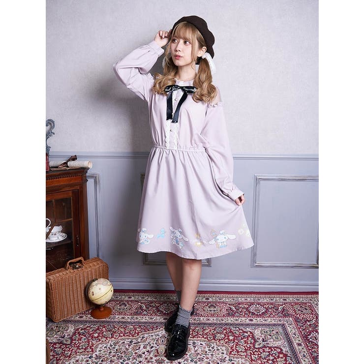 サンリオキャラコラボ 肩チュールワンピース 品番 Plmw Ludic Park ルディックパーク のレディースファッション通販 Shoplist ショップリスト