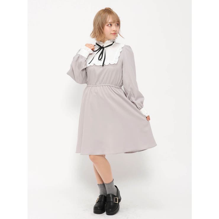 ヨーク切替配色ワンピース 品番 Plmw Ludic Park ルディックパーク のレディースファッション通販 Shoplist ショップリスト