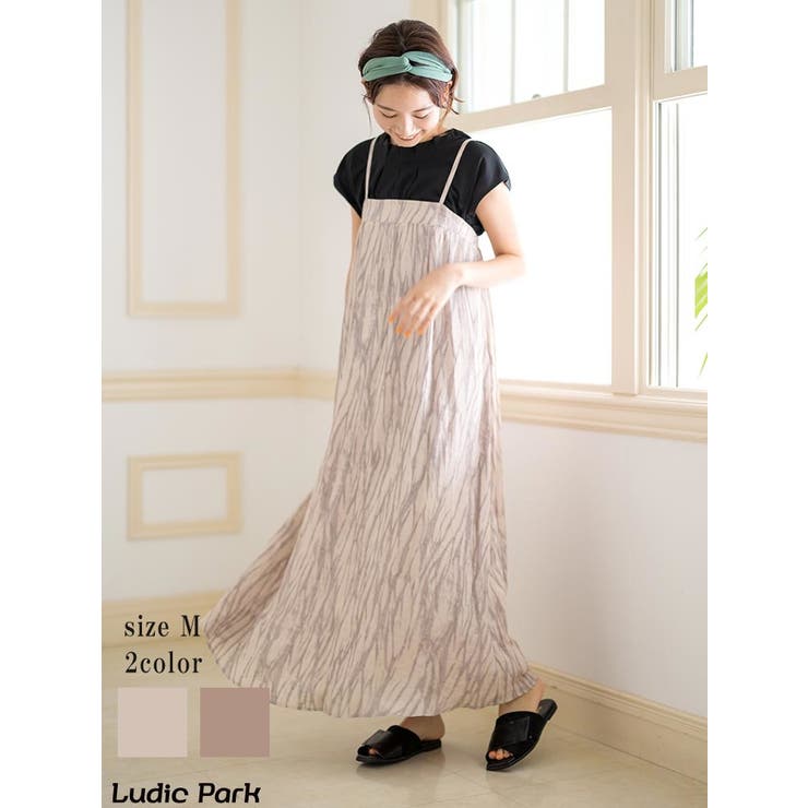ぼかし柄キャミワンピース 品番 Plmw Ludic Park ルディックパーク のレディースファッション通販 Shoplist ショップリスト