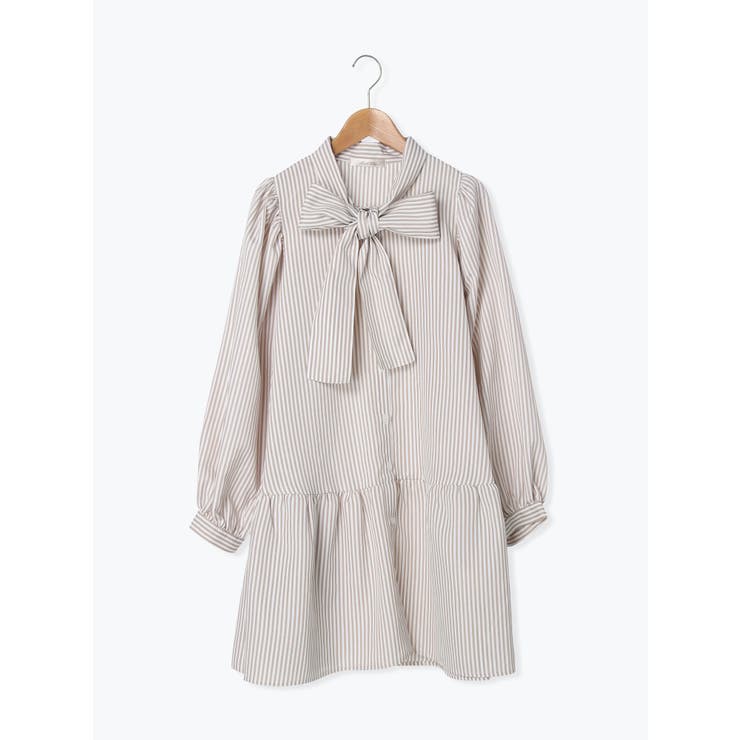 ストライプボウタイミニワンピース 品番 Plmw Ludic Park ルディックパーク のレディースファッション通販 Shoplist ショップリスト