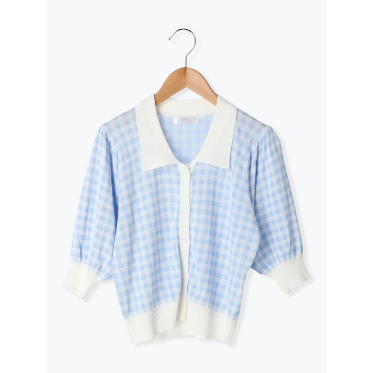 襟付きギンガムチェックプルオーバー 品番 Plmw Ludic Park ルディックパーク のレディースファッション通販 Shoplist ショップリスト