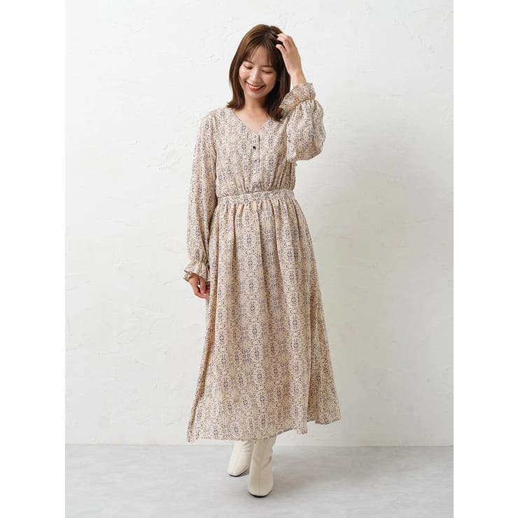 花柄バックリボンワンピース 品番 Plmw Ludic Park ルディックパーク のレディースファッション通販 毎日送料無料 Shoplist ショップリスト