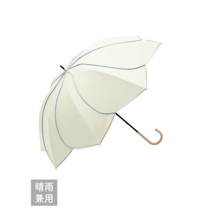 HANWAY 晴雨兼用日傘 長傘 一本傘 天使 オシャレデザイン ピンク バイ