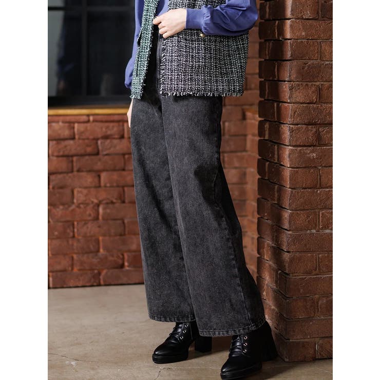 【超特大】アイスバーグ　ビンテージダメージワイドデニム　グランジ　ＸＸＸＬ 超特大】アイスバーグ ビンテージダメージワイドデニム グランジ