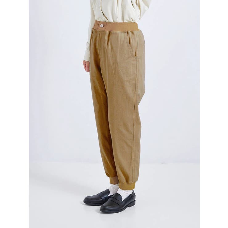 リブ切替ジョガーパンツ | LUDIC PARK | 詳細画像8 