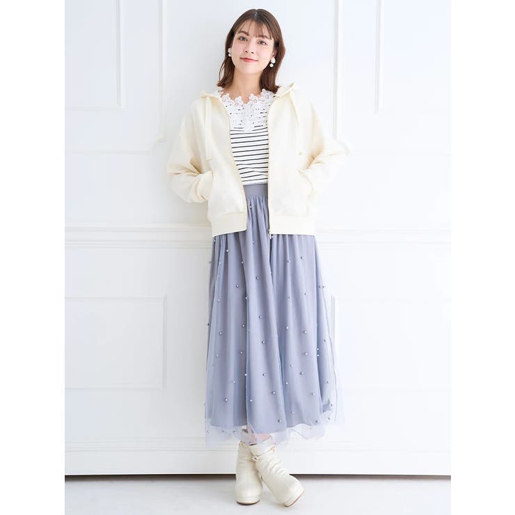 テレコスカラップレースタンクトップ | LUDIC PARK | 詳細画像8 