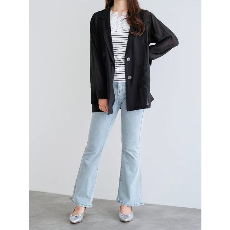 テレコスカラップレースタンクトップ | LUDIC PARK | 詳細画像14 