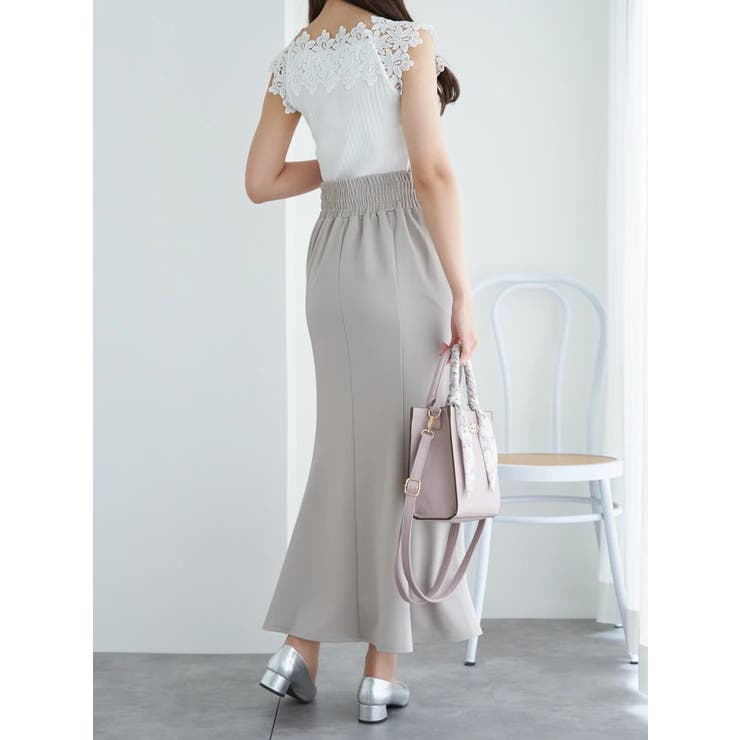 テレコスカラップレースタンクトップ | LUDIC PARK | 詳細画像23 