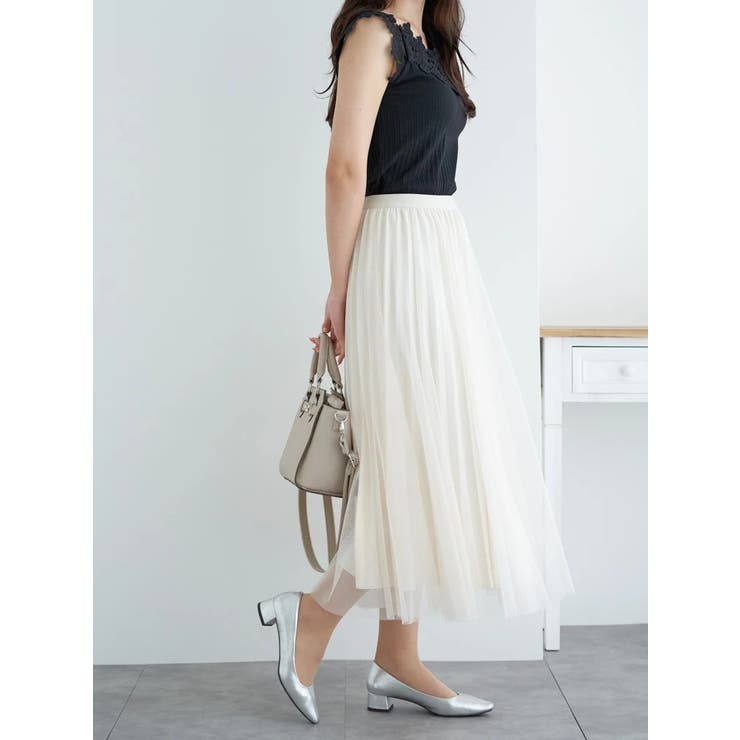 テレコスカラップレースタンクトップ | LUDIC PARK | 詳細画像40 