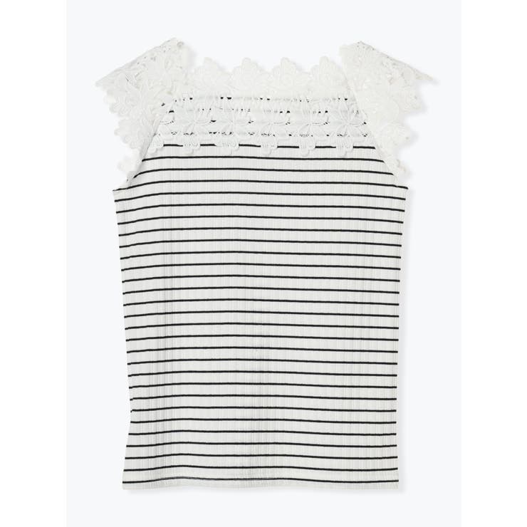 テレコスカラップレースタンクトップ | LUDIC PARK | 詳細画像48 