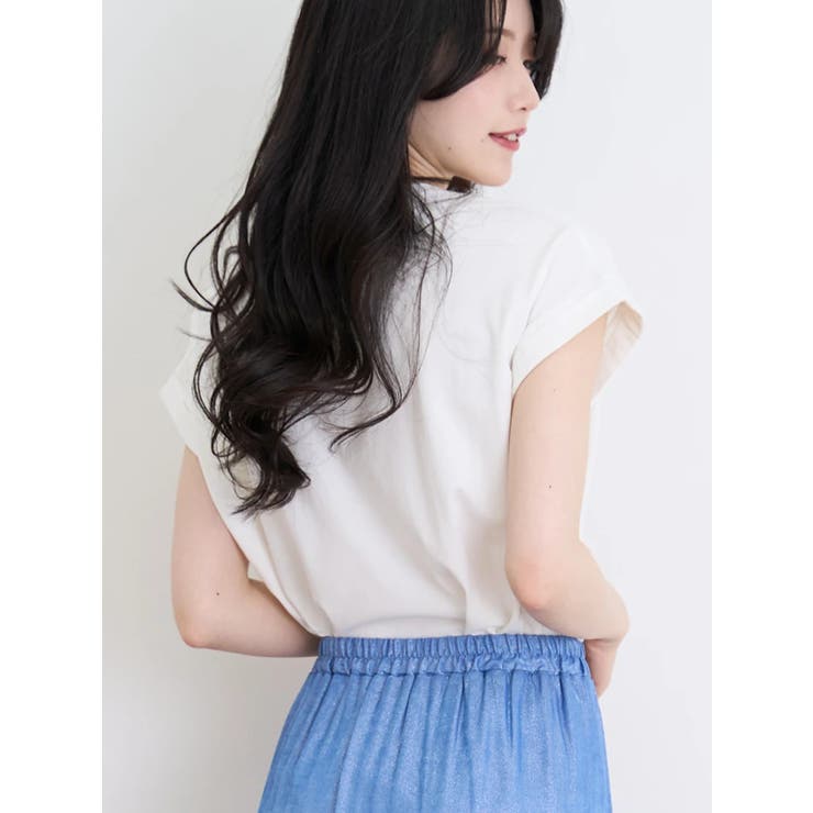 チュール重ねパールロゴTシャツ | LUDIC PARK | 詳細画像5 