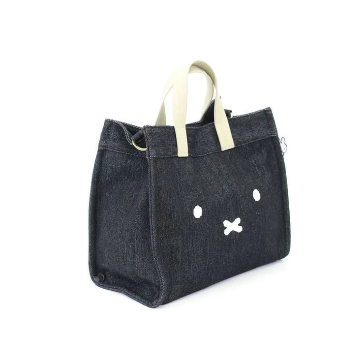 ミッフィー2WAYトートバッグ【フェイスデニムブラック】 | LUDIC PARK | 詳細画像5 