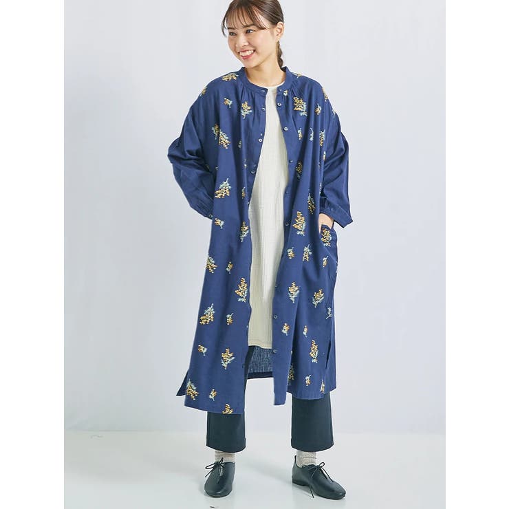 ミモザ刺繍ワンピース[品番：PLMW0011298]｜LUDIC PARK（ルディック