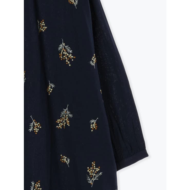 ミモザ刺繍ワンピース[品番：PLMW0011298]｜LUDIC PARK（ルディック