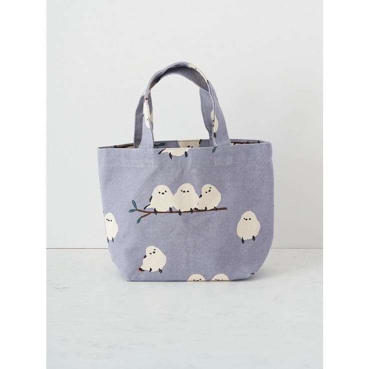 - | 【木にシマエナガ】ミニトートバッグ | LUDIC PARK