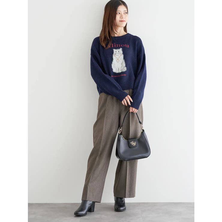 【2way】エンブレム付きフラップミニバック | LUDIC PARK | 詳細画像3 