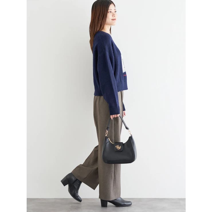 【2way】エンブレム付きフラップミニバック | LUDIC PARK | 詳細画像4 