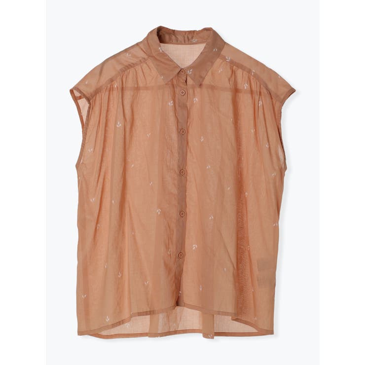 リーフプリントシャツブラウス | LUDIC PARK | 詳細画像2