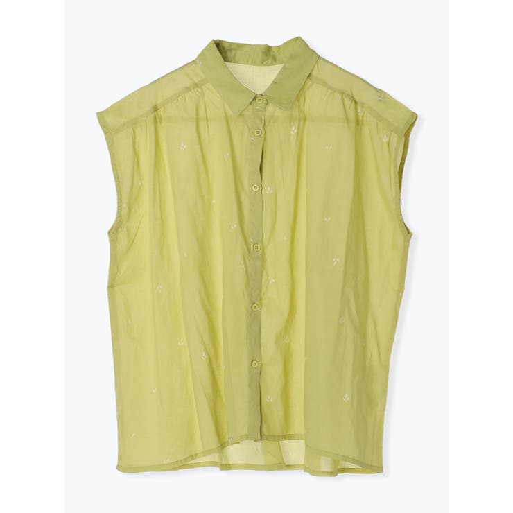 リーフプリントシャツブラウス | LUDIC PARK | 詳細画像3