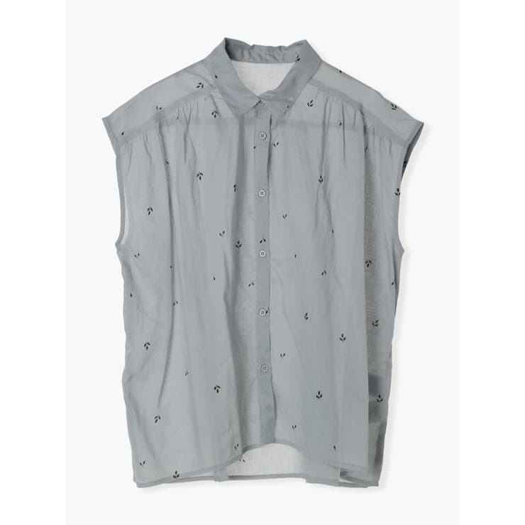 リーフプリントシャツブラウス | LUDIC PARK | 詳細画像4