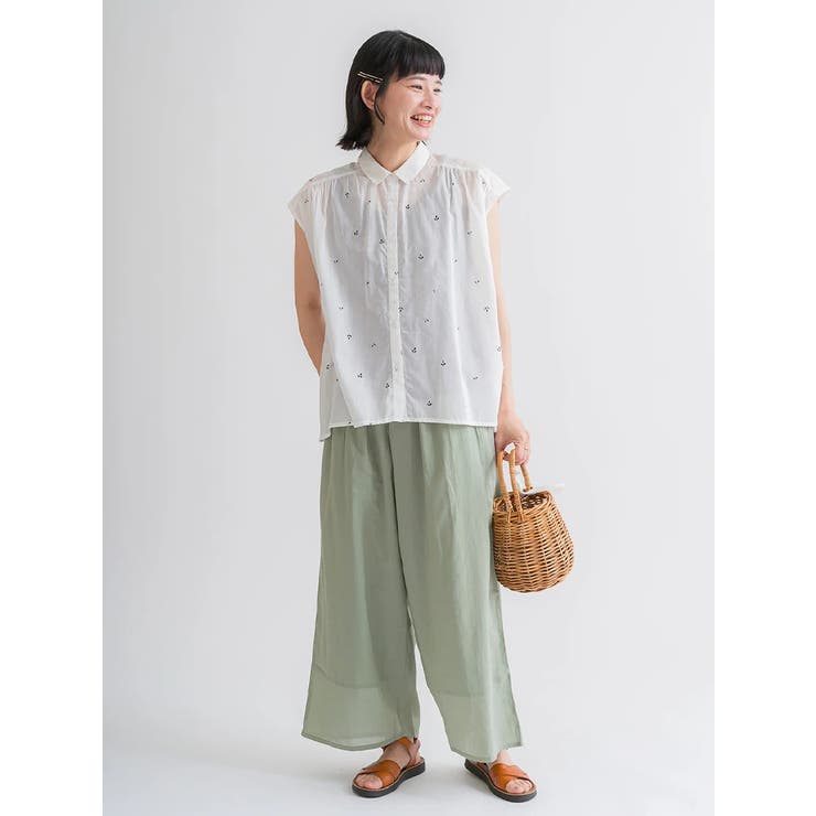 リーフプリントシャツブラウス | LUDIC PARK | 詳細画像10