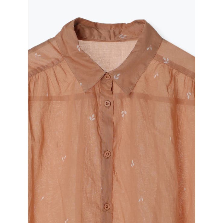 リーフプリントシャツブラウス | LUDIC PARK | 詳細画像12