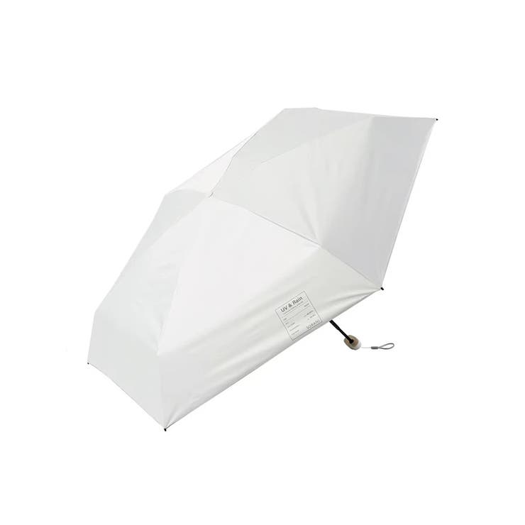 オフホワイト | niftycolors【SORANI】晴雨兼用6段ミニマム折りたたみ傘 | LUDIC PARK