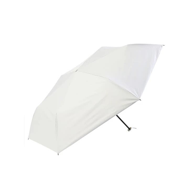 オフホワイト | niftycolors【SORANI】晴雨兼用55cmコンパクト折りたたみ傘 | LUDIC PARK