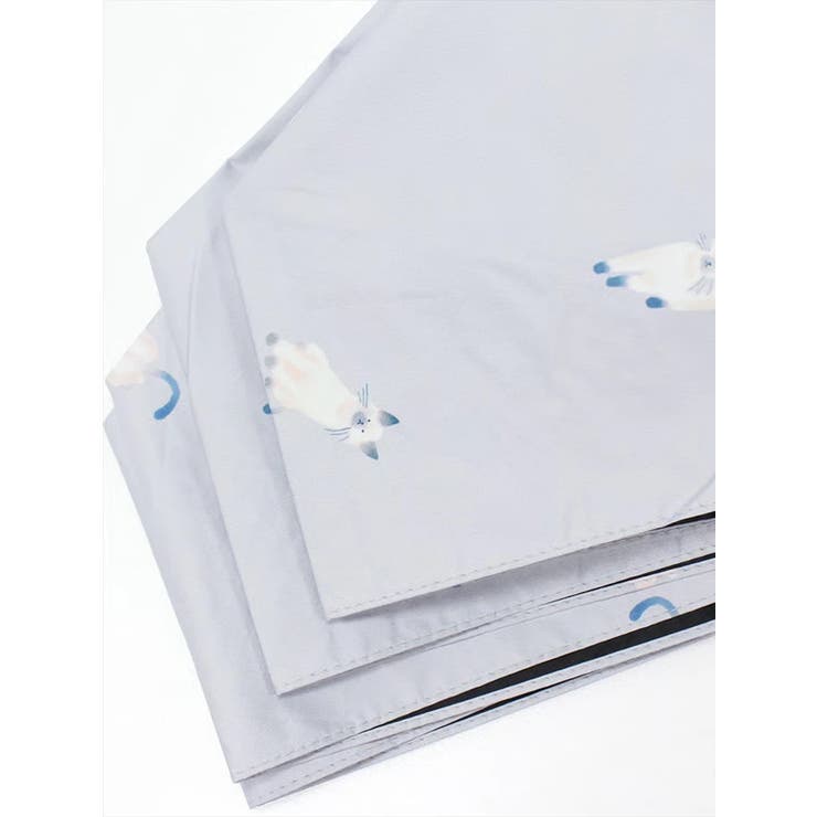 niftycolors【SORANI】シャム猫柄晴雨兼用コンパクト折りたたみ傘 | LUDIC PARK | 詳細画像3 