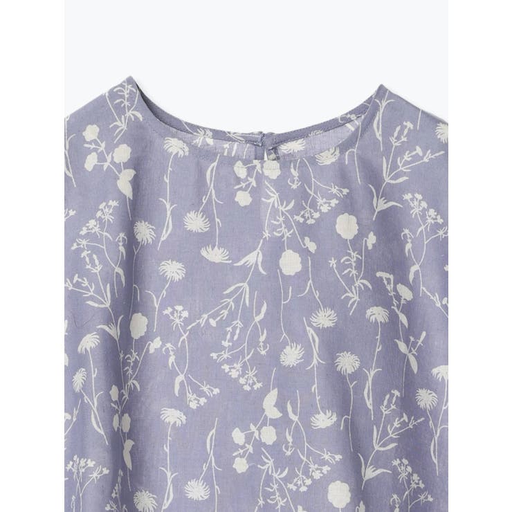 コットンリネンワイドプリントブラウス | LUDIC PARK | 詳細画像13 