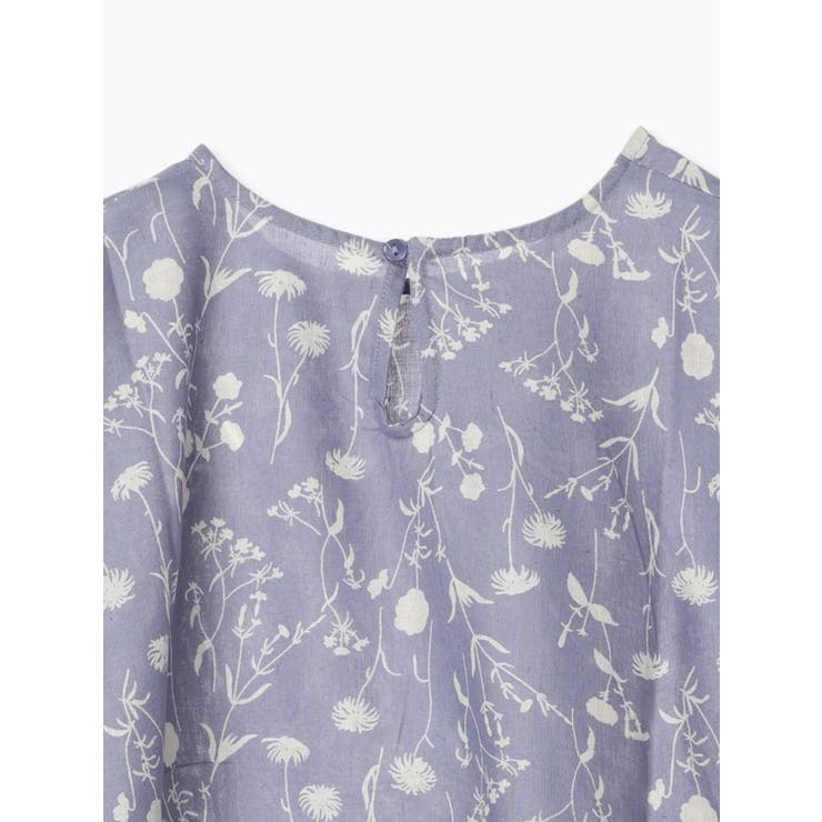 コットンリネンワイドプリントブラウス | LUDIC PARK | 詳細画像16 