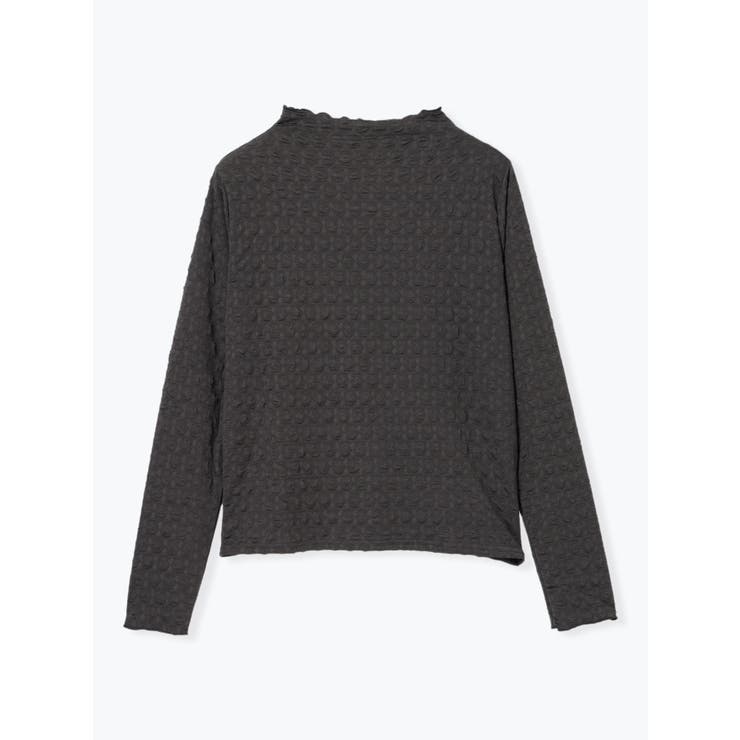 濃グレー | フクレジャガードボトルネックプルオーバー | LUDIC PARK